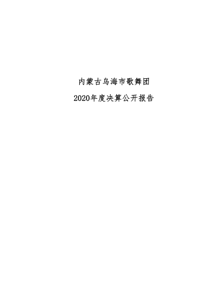 乌兰牧骑（歌舞团）20年决算报告（整改）4_00