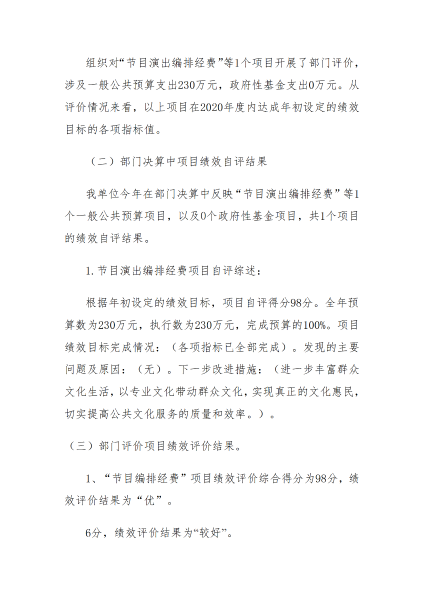乌兰牧骑（歌舞团）20年决算报告（整改）4_26
